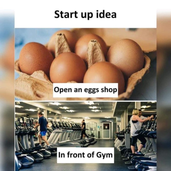 Startup idea meme