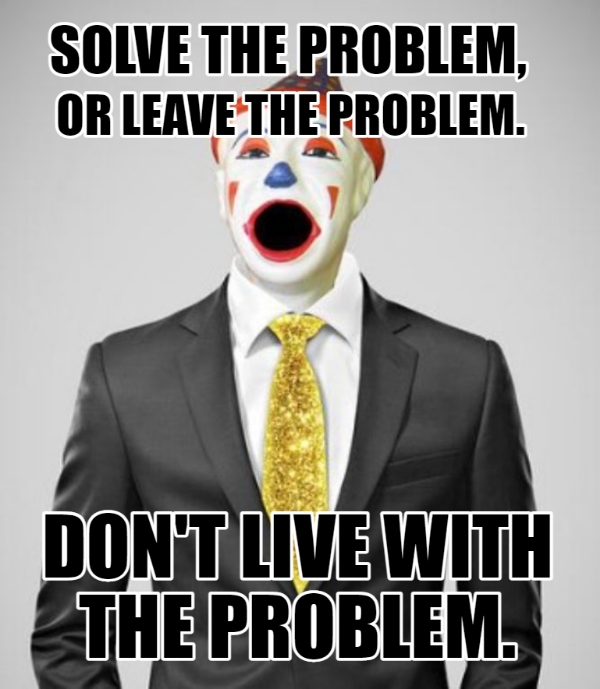 dont live with the problem 313 1
